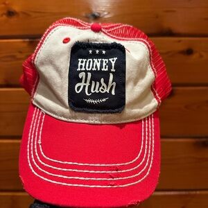 Red and Cream Trucker Hat
